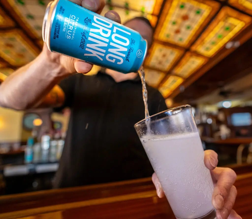 Kupros sells more Long Drinks than any other bar in California.