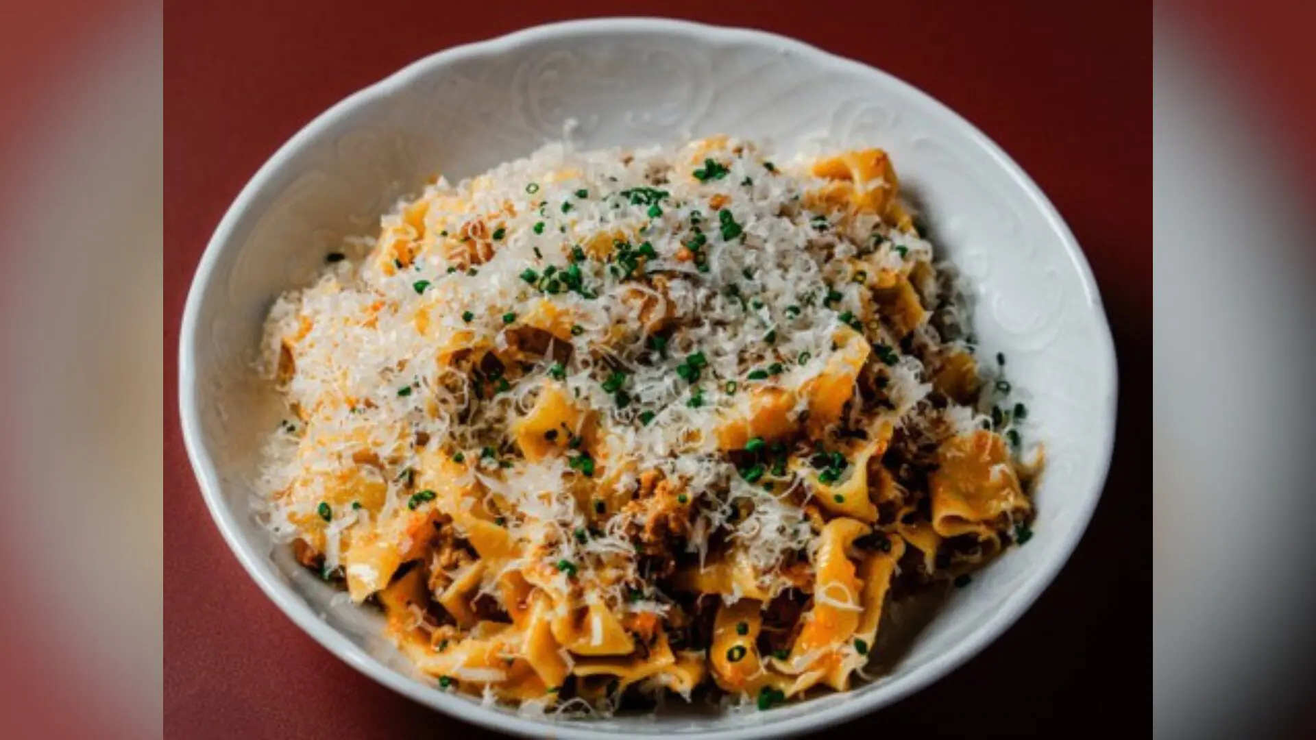 Good Neighbor's pasta Bolognese.