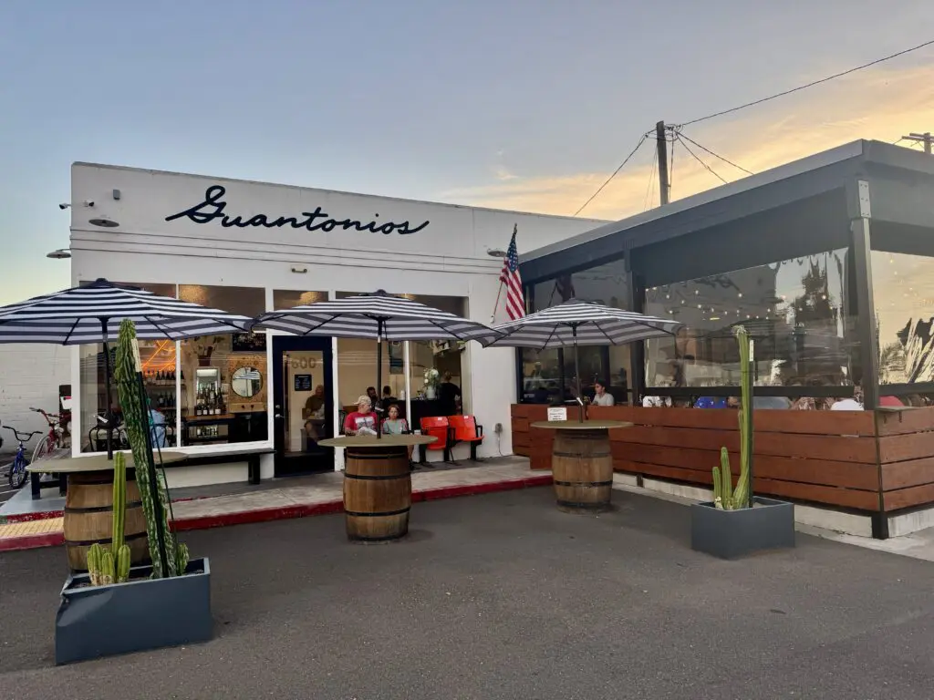 outside of restaurant