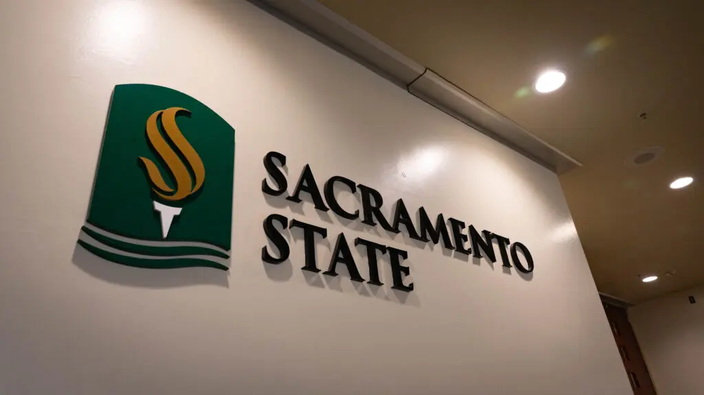 Sacramento State sign