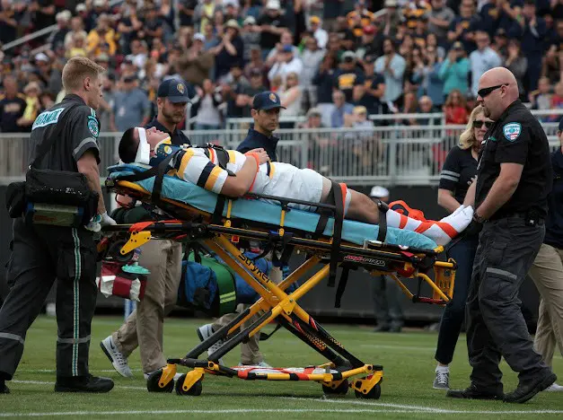 Robert Paylor injury day