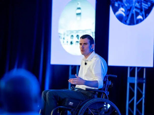 Robert Paylor motivational speaking engagement