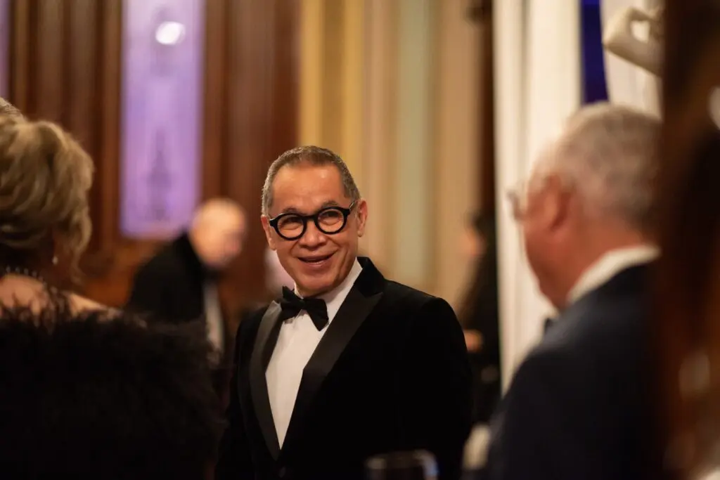Agustín Arteaga at the 2025 Crocker Ball.