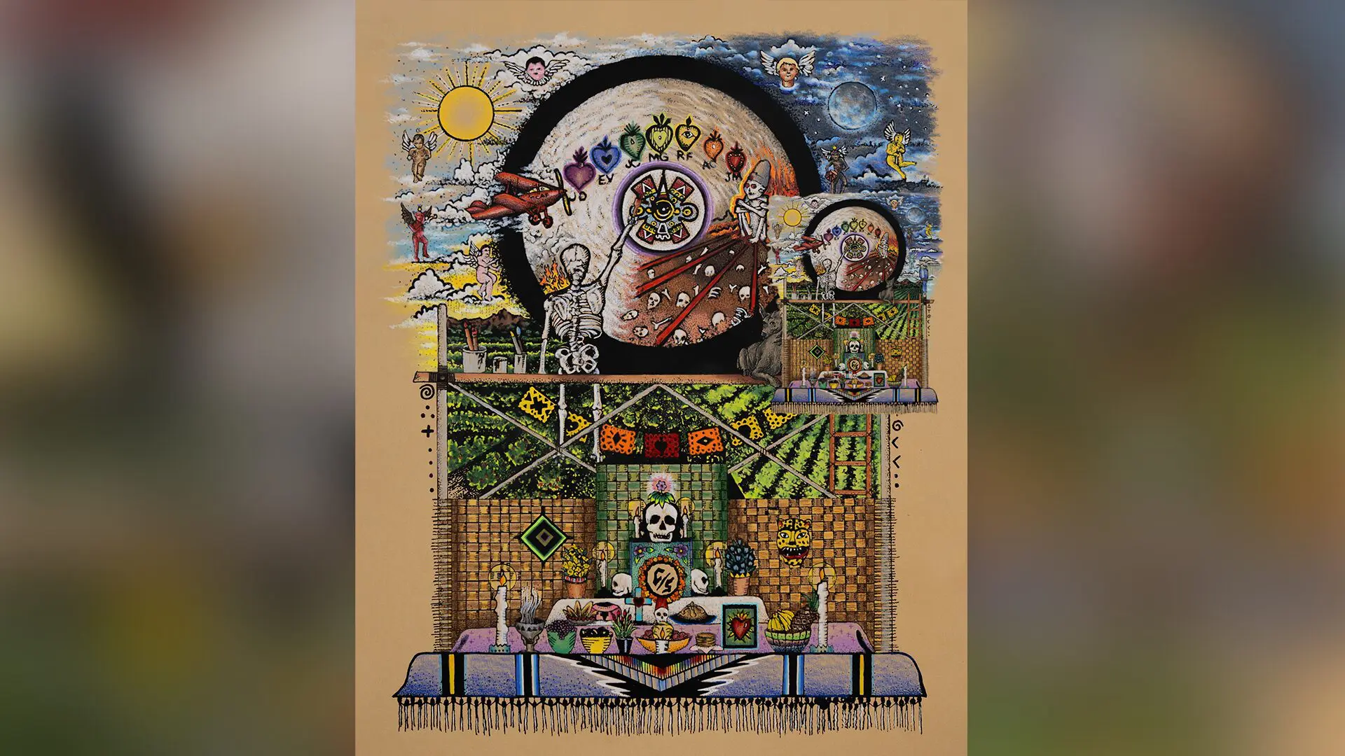 Artwork from a RACF artist