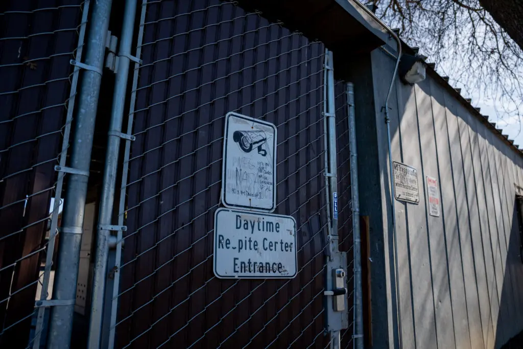 Davis Daytime Respite Center on 530 L St. on Feb. 13, 2026. Photo by Denis Akbari.
