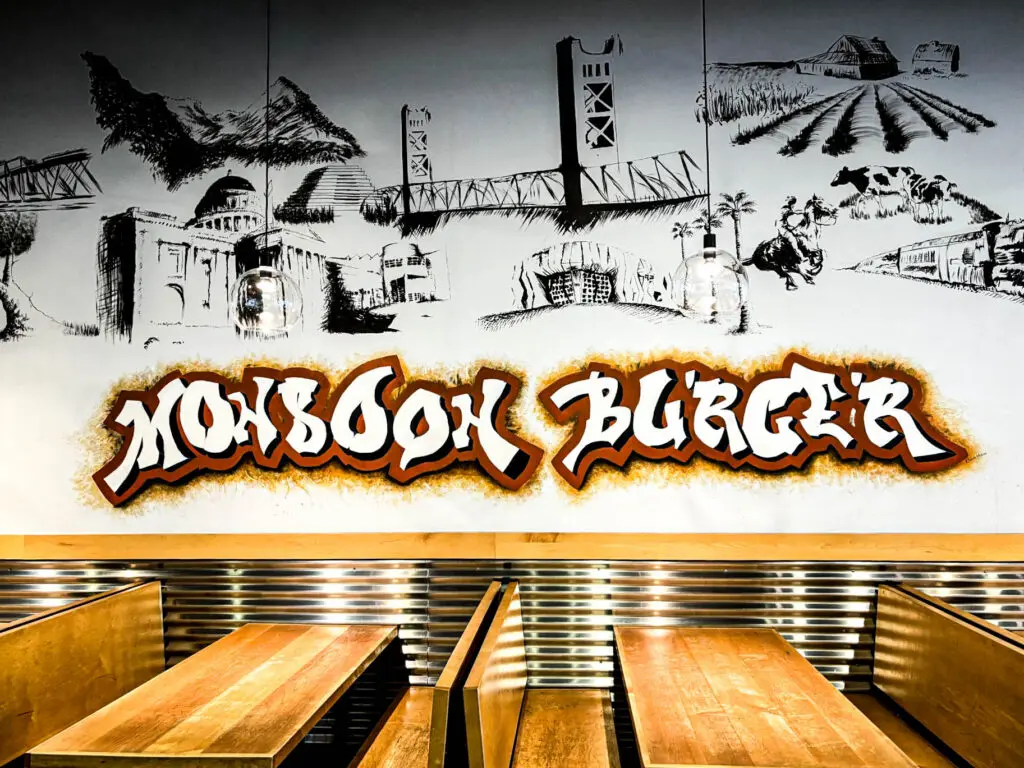 Monsoon burger mural