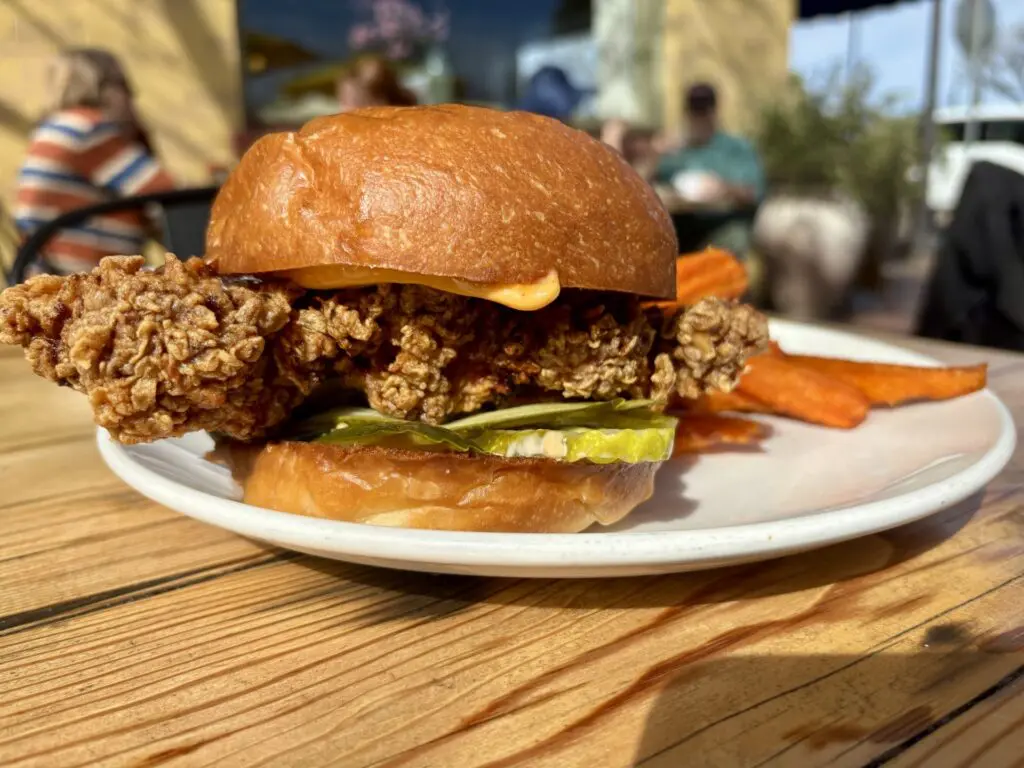 Putah Creek Cafe sandwich