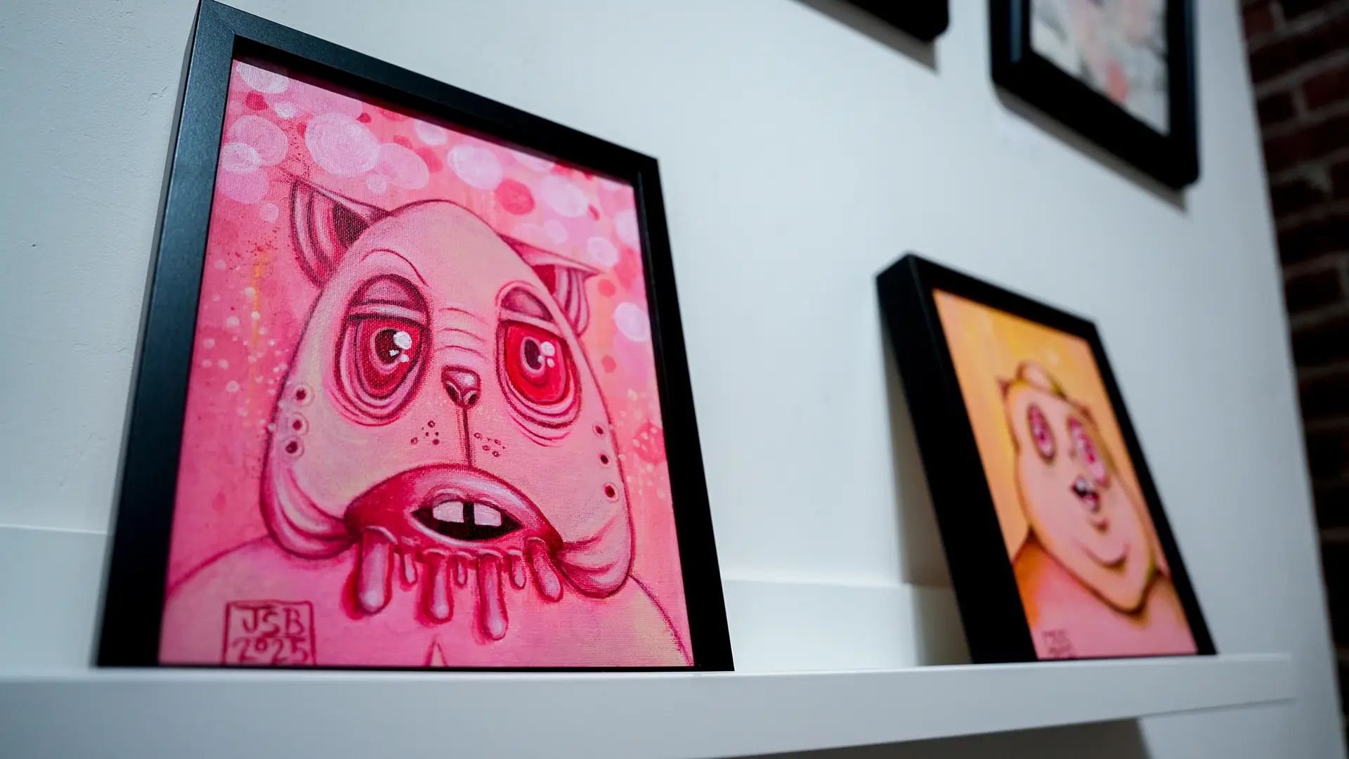 Toyroom Gallery Archives exhibit at Never Board on 1518 Del Paso Blvd in Sacramento on March 18, 2026. Photo by Denis Akbari.