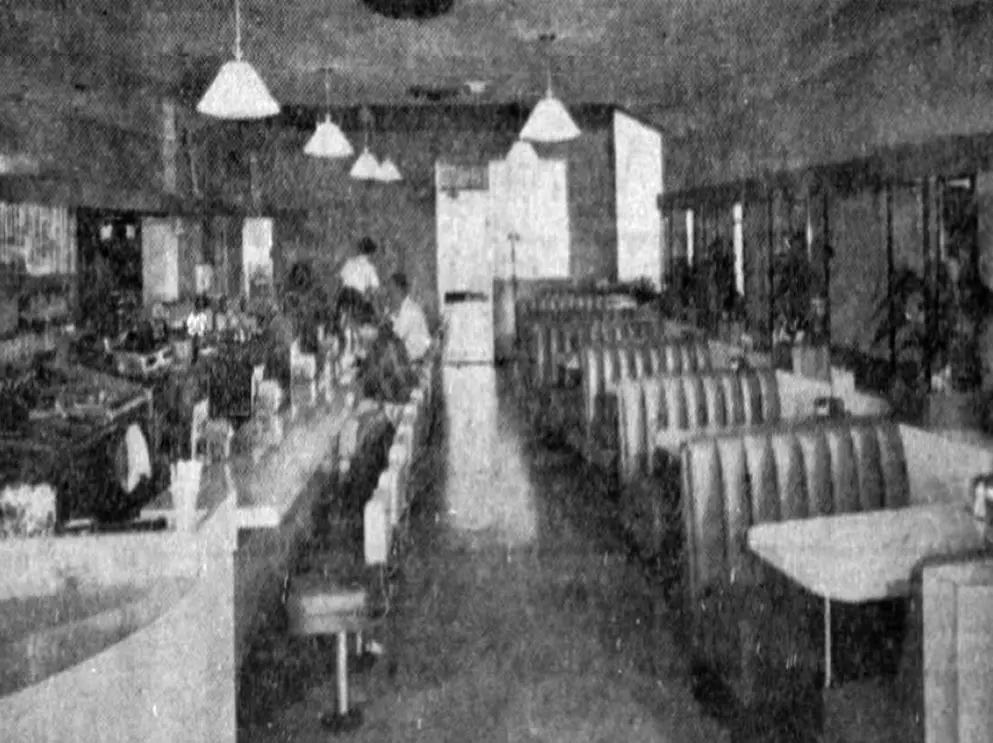 bowling alley coffee shop