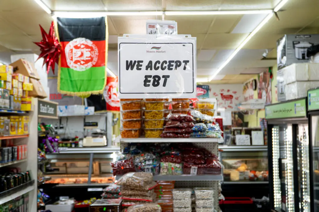 EBT payment sign in shop