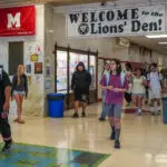 Students at school