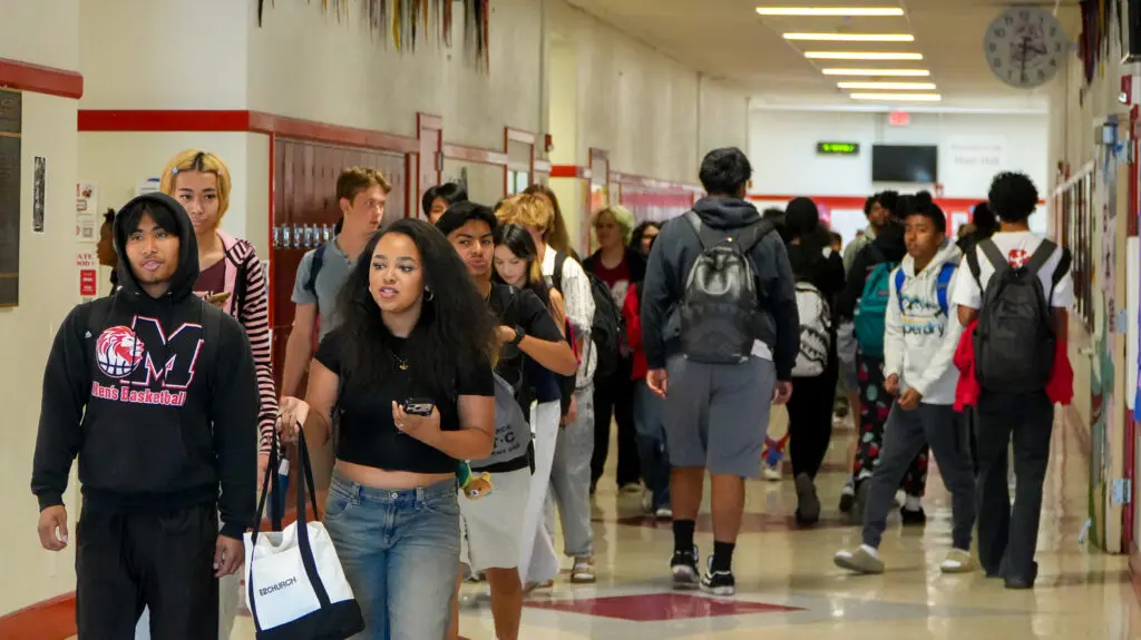 Students at school