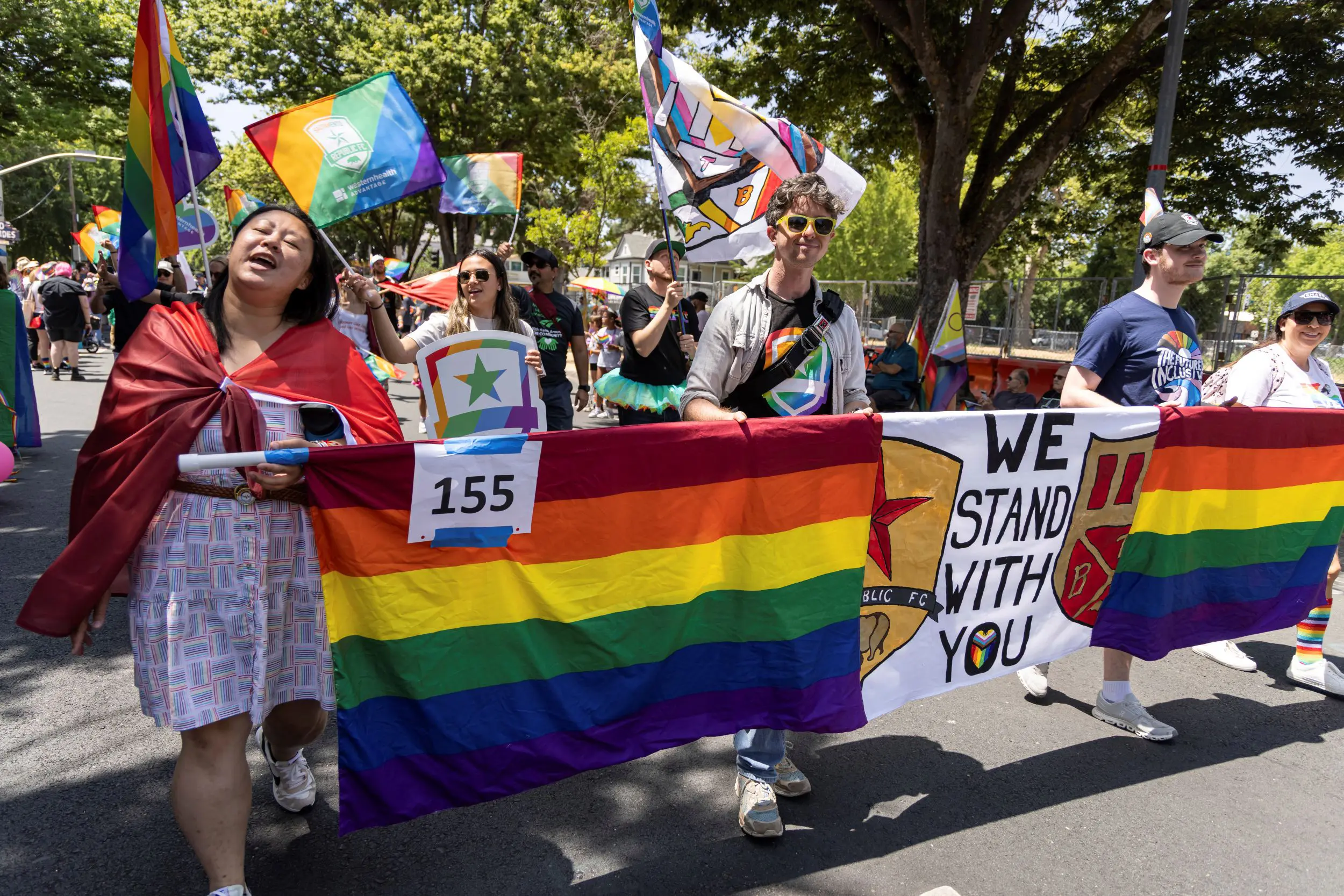 Sacramento Pride march