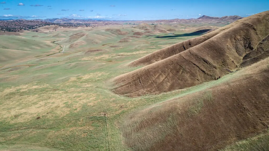 Valley and mountains