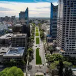 A view of Capitol mall