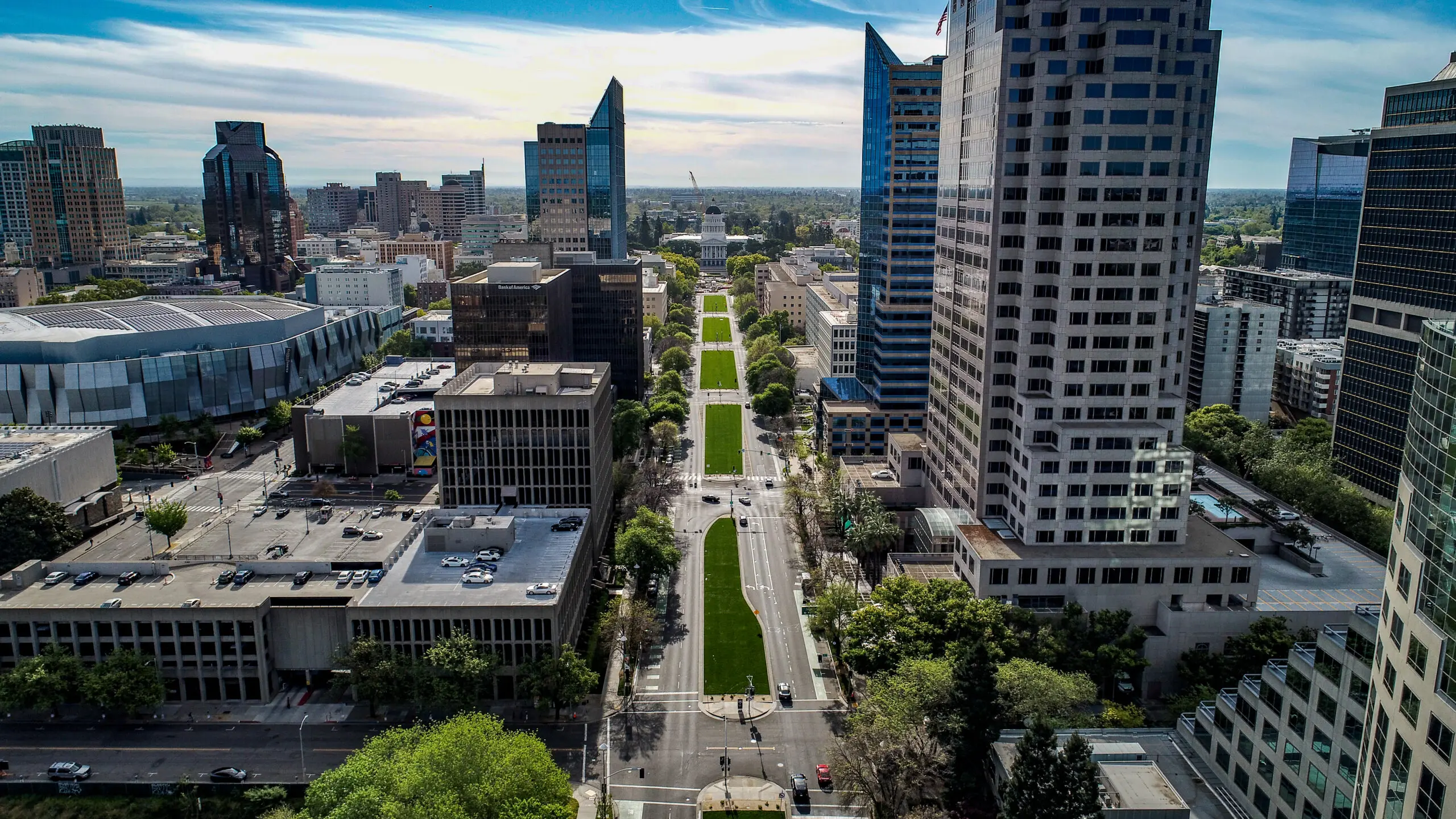 A view of Capitol mall