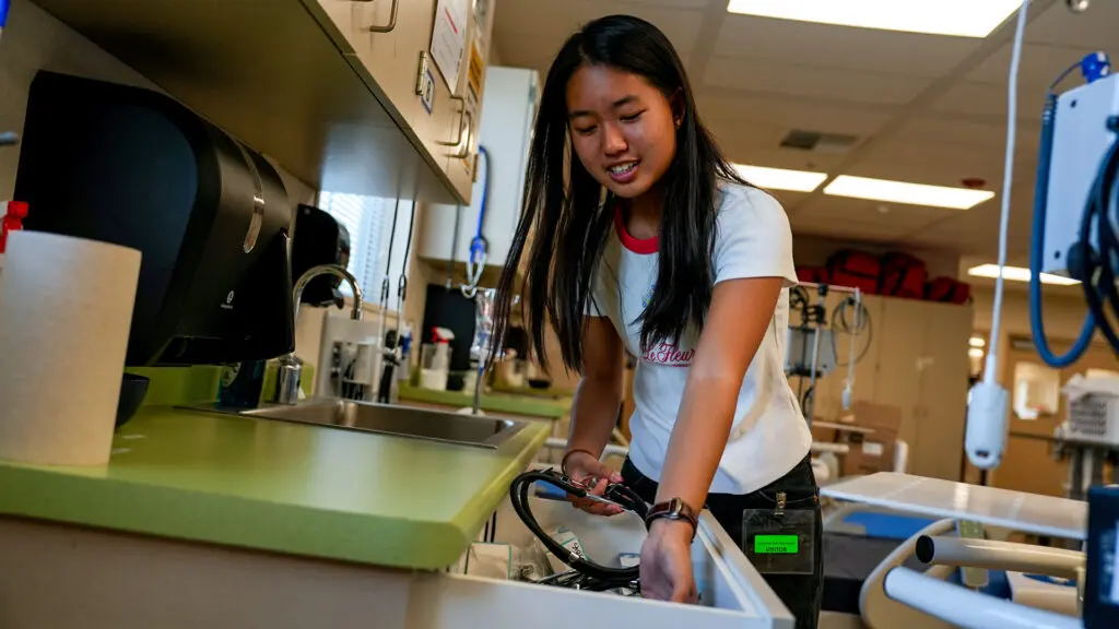 Stephanie Chen, graduate of Cosumnes Oaks High School on May 26, 2026. Photo by Denis Akbari.