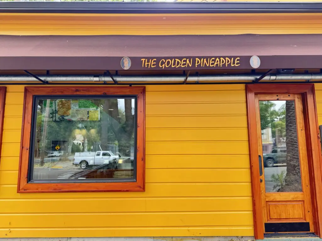Exterior of the restaurant