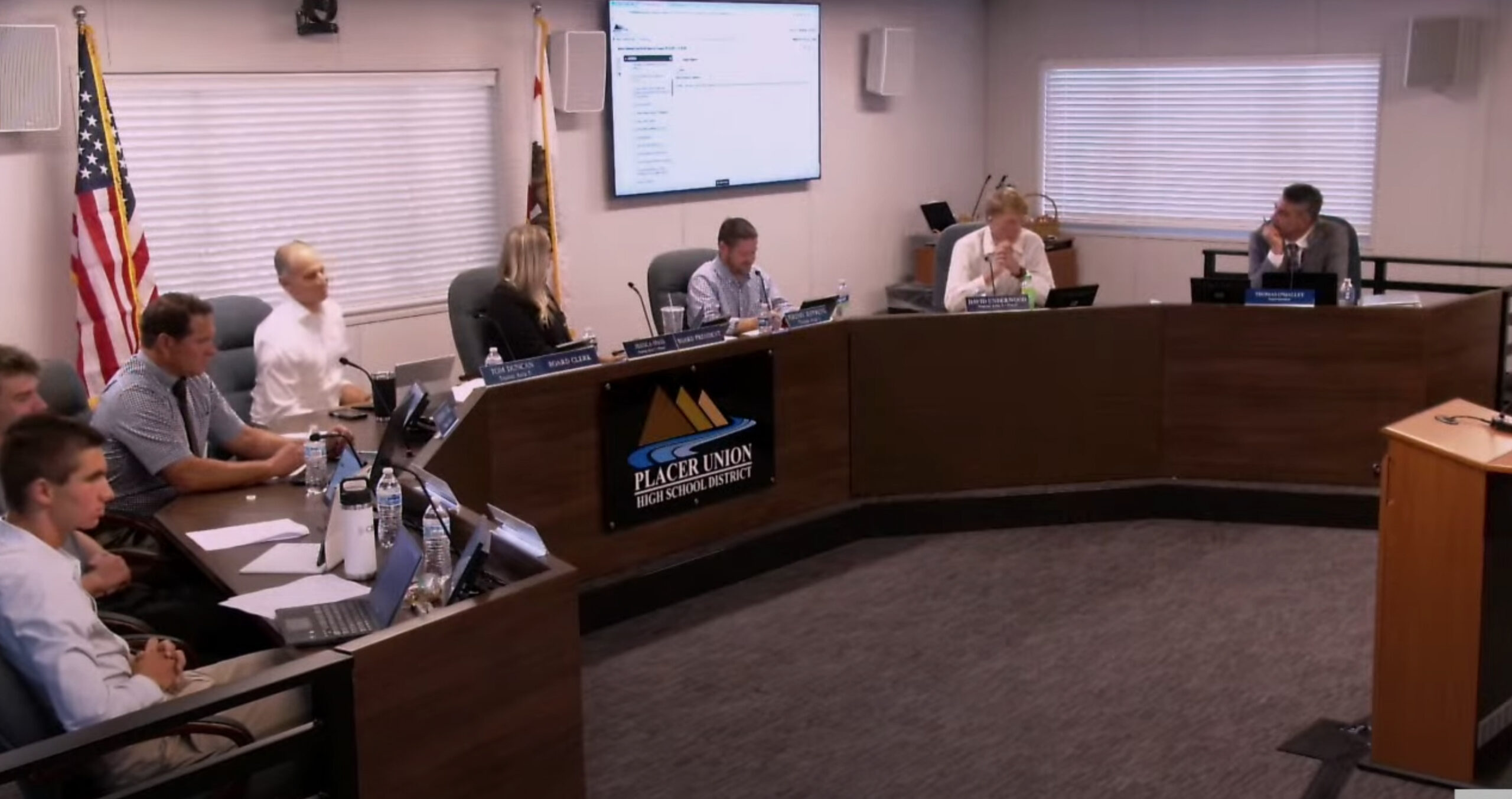 The Placer Union High School District school board met on Tuesday, Sept. 16.