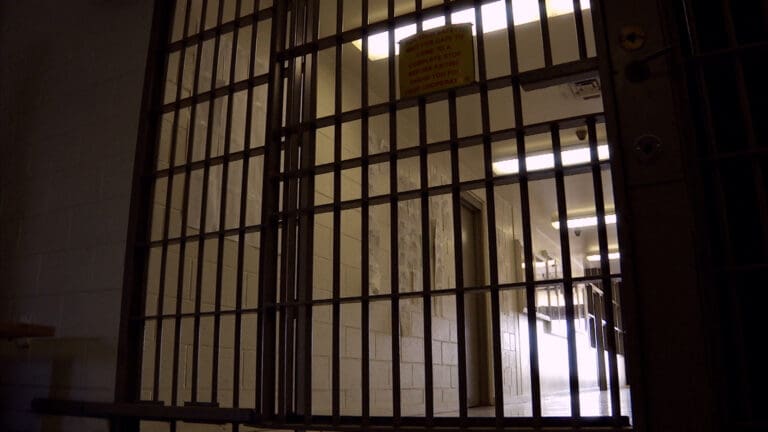 Inside Folsom state prison.
