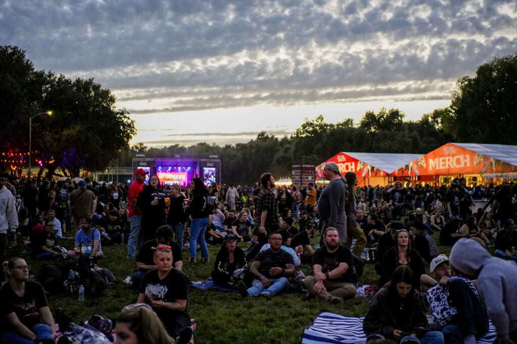 First day of Aftershock at Discovery Park in Sacramento.