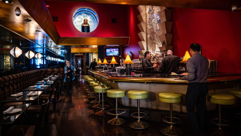 Inside Frank Fat's located at 806 L Street in Sacramento.