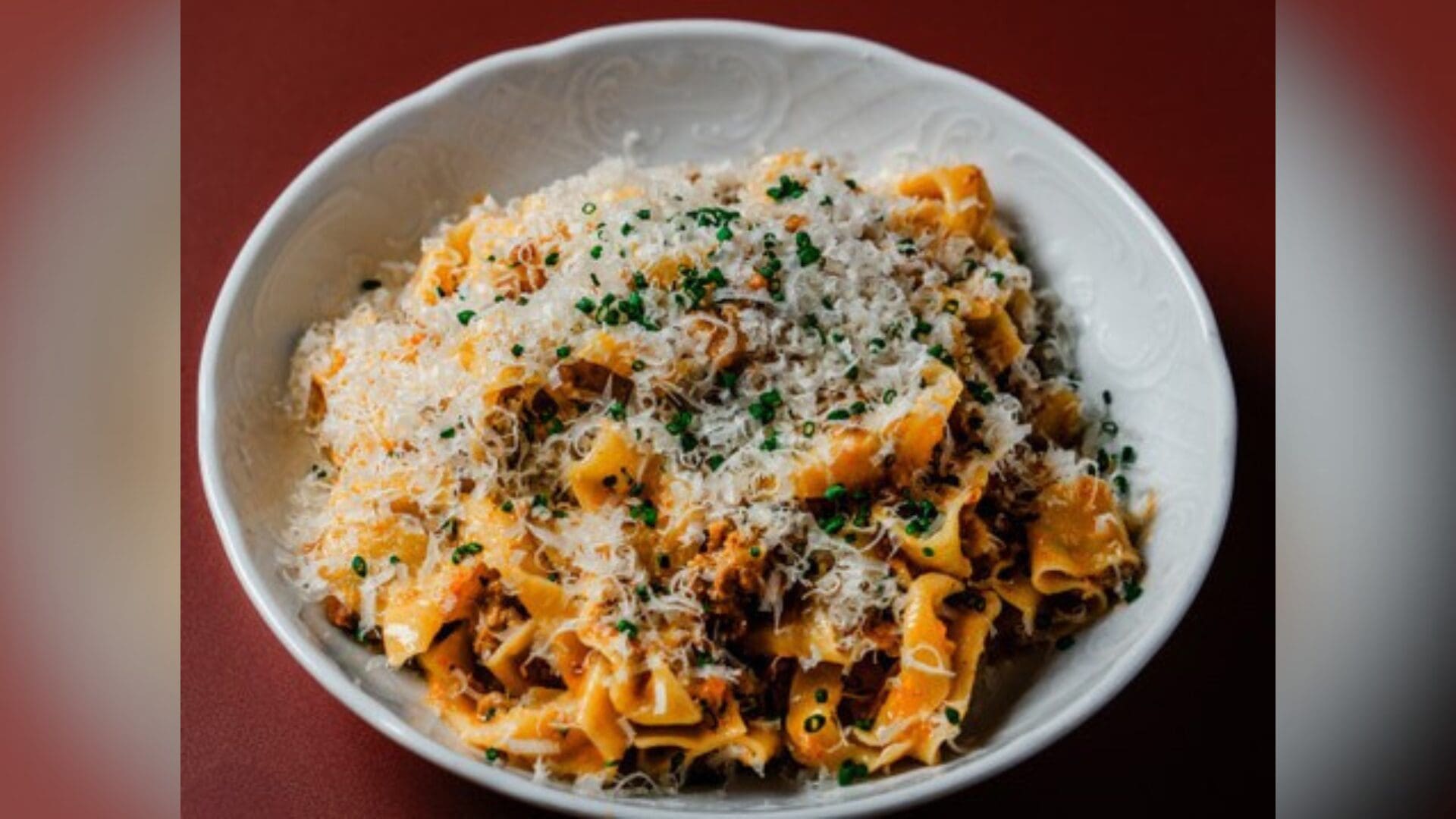 Good Neighbor's pasta Bolognese.