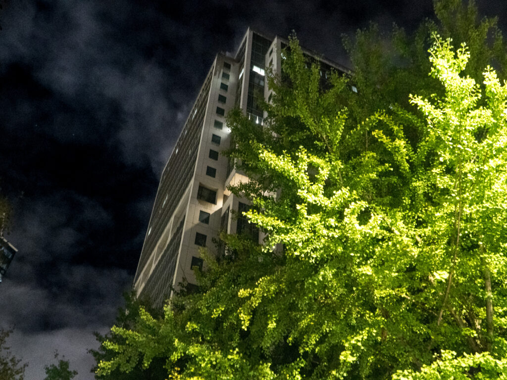 The scene of the high-rise fire training, the vacant Board of Equalization state office building 450 N St. downtown Sacramento.