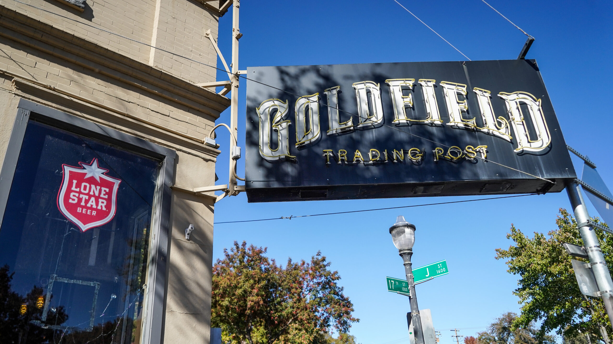 Goldfield Trading Post sign