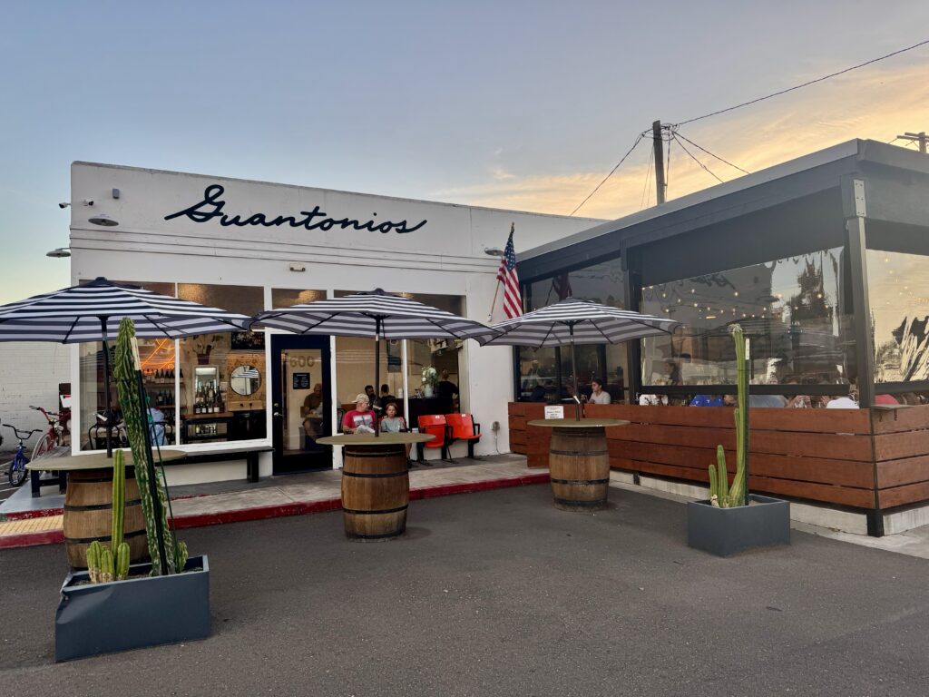 outside of restaurant