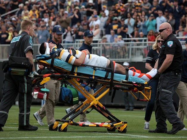 Robert Paylor injury day