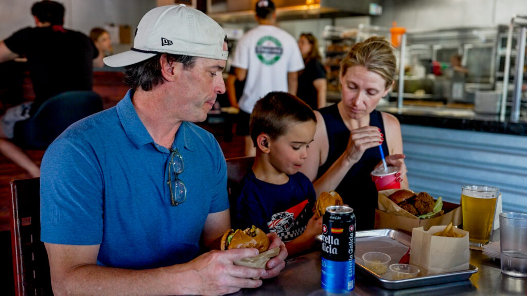Gami Burger at its Carmichael location.