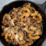 Skillet vegetarian dinner.