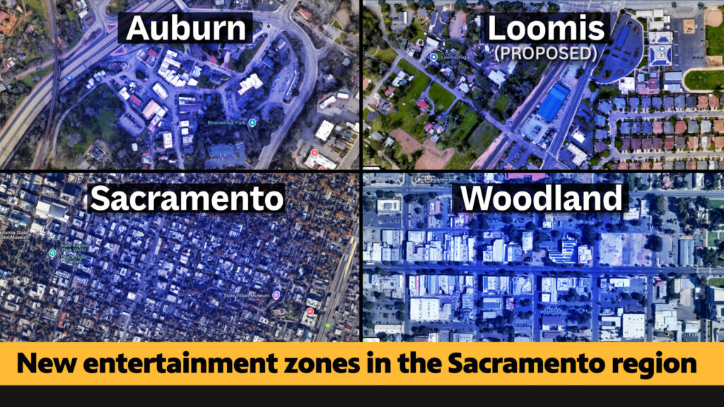 Four new entertainment zones in Sacramento region