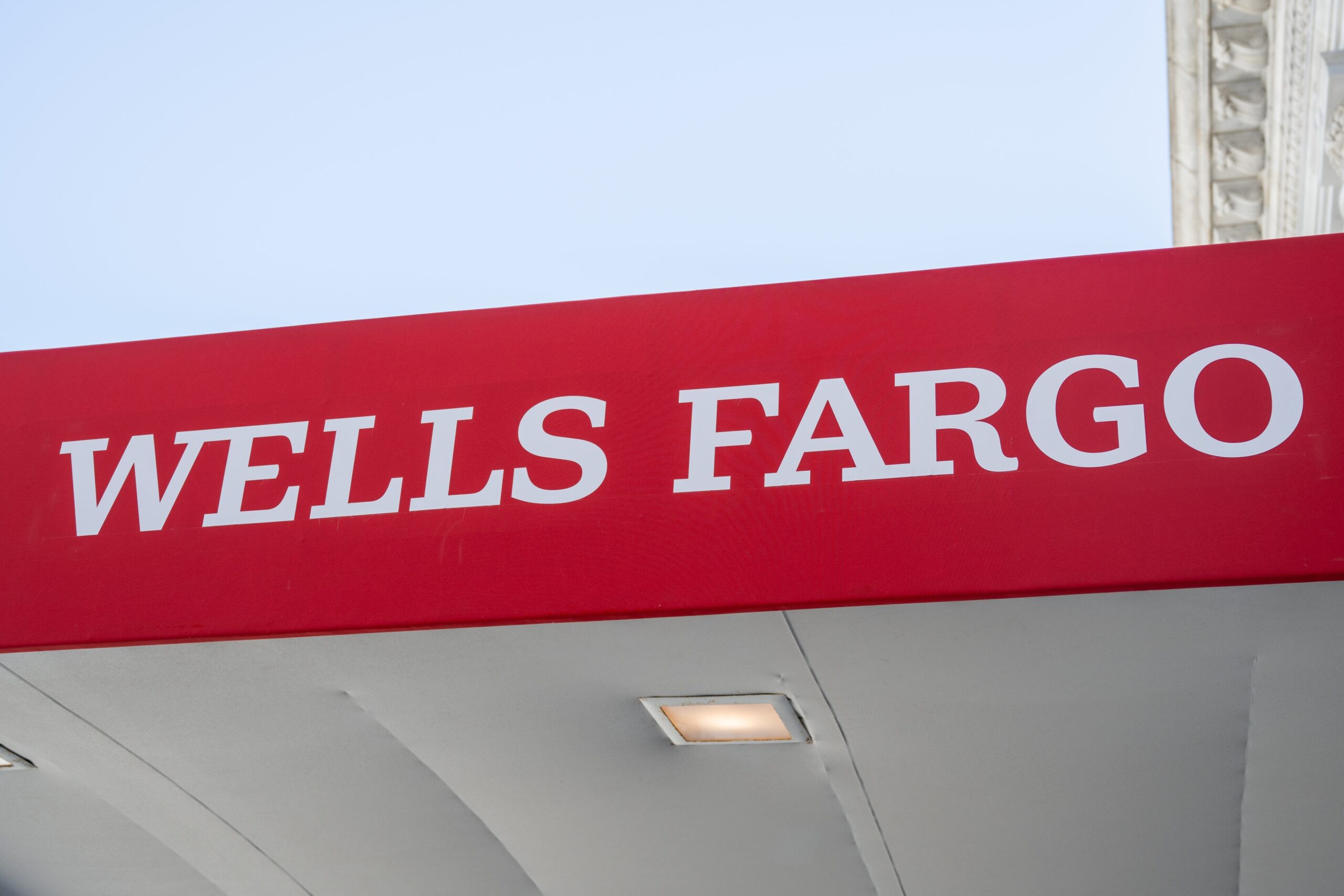 Wells Fargo sign
