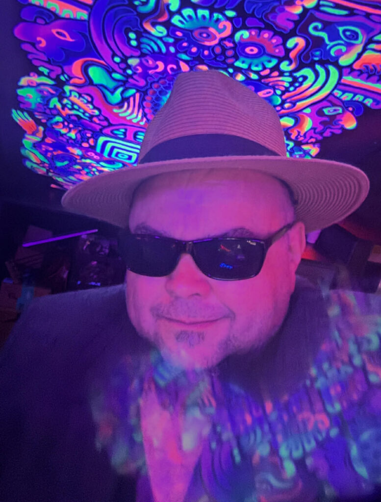 man in a fedora