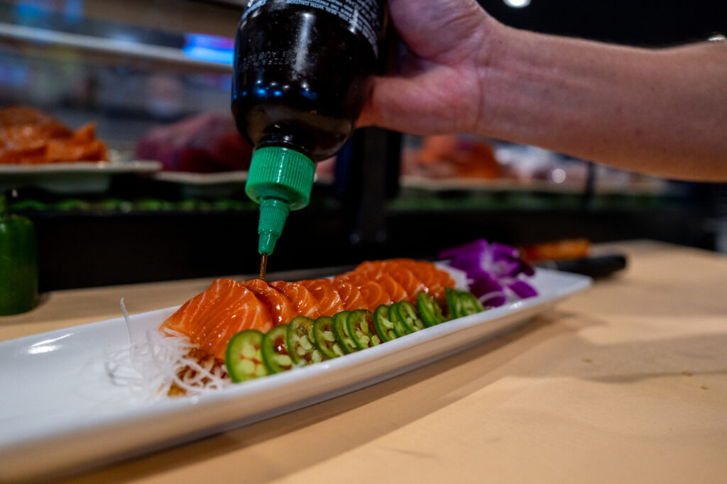 New Osaka Sushi at 8785 Center Pkwy in Sacramento.