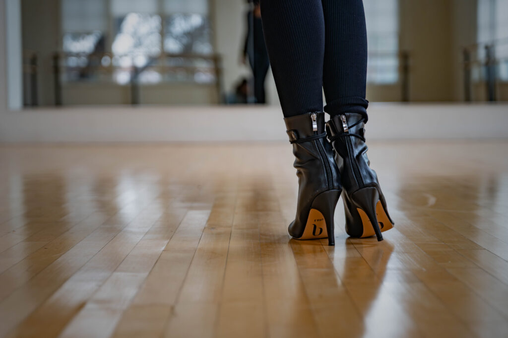 dancer in high heels