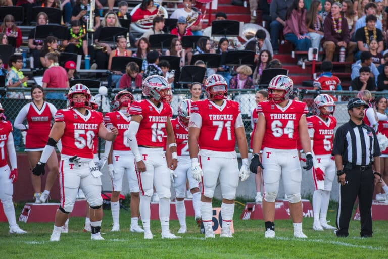 Truckee High School's football team