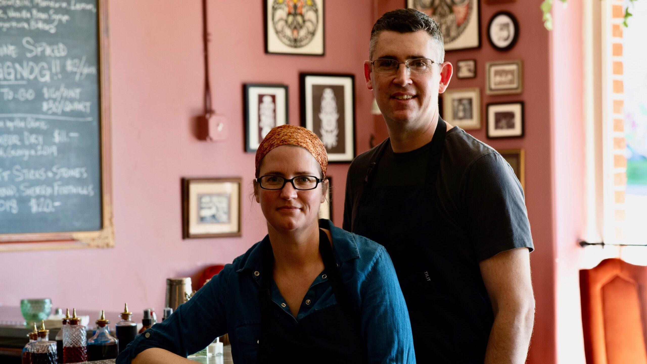 Courtney McDonald and Eric Alexander