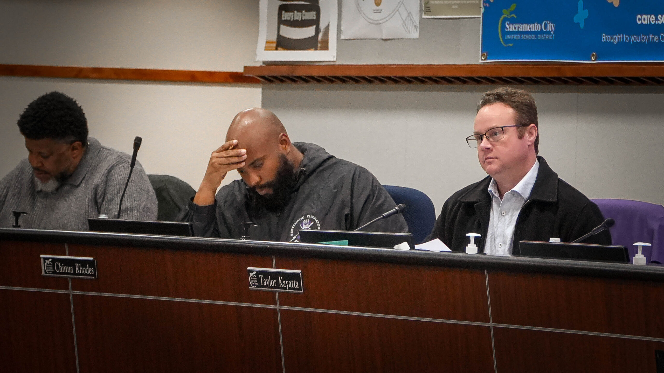 School board meeting