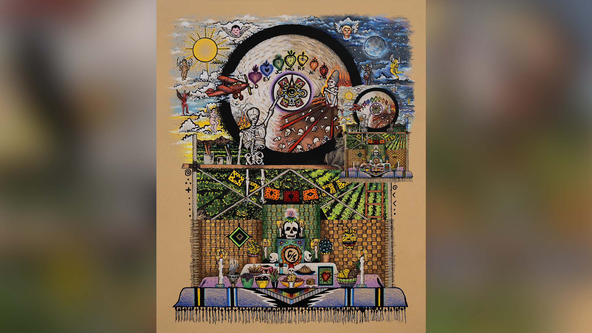 Artwork from a RACF artist