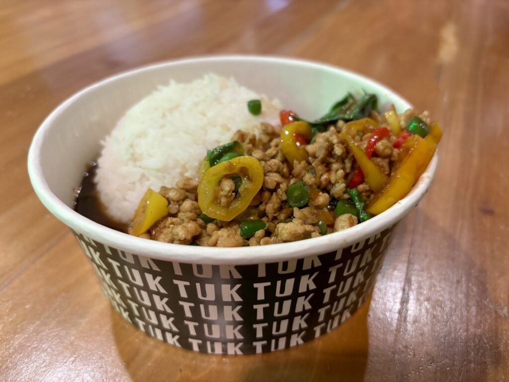 Tuk Tuk Thai food