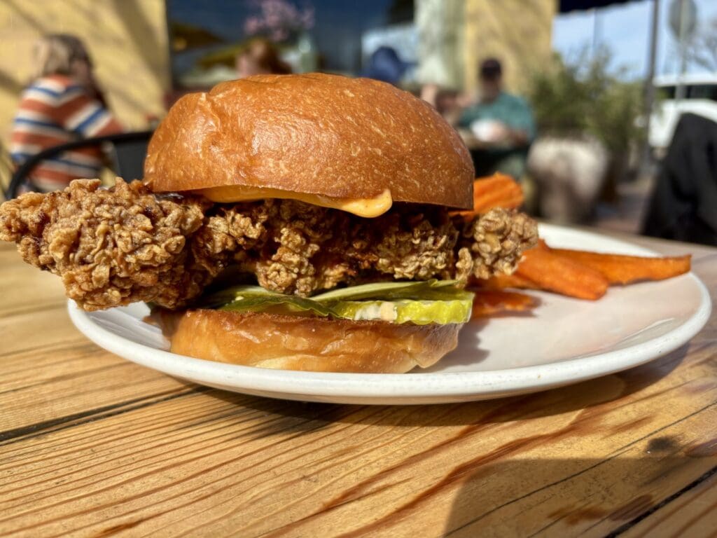 Putah Creek Cafe sandwich