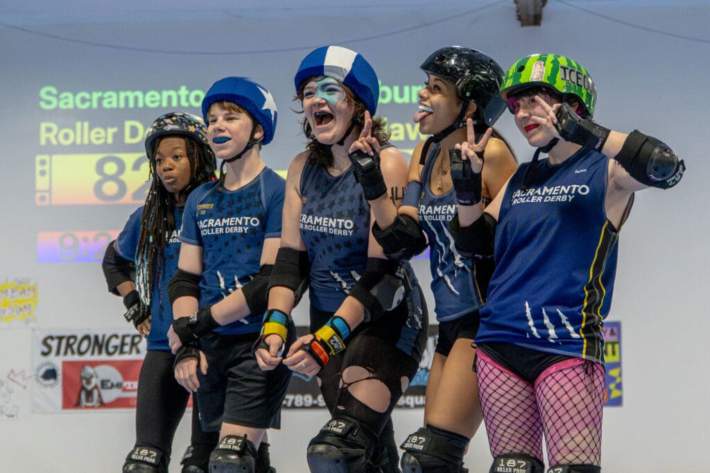 Sacramento roller derby game