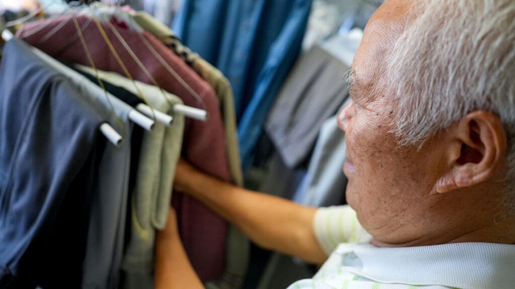 Ha Wan Ku, Vogue Cleaners owner, on March 18, 2026. Photo by Denis Akbari.