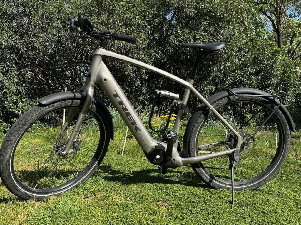 E-bike on grass