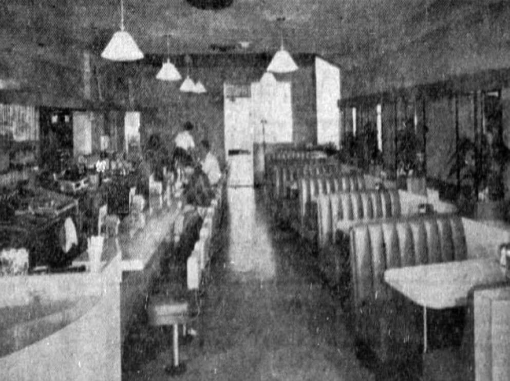 bowling alley coffee shop