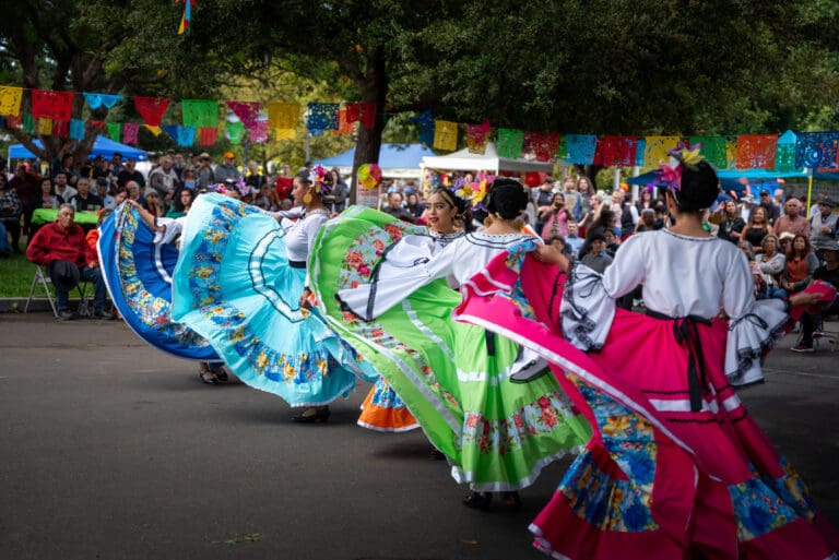The Festival de la Comunidad in Winters in 2023. The festival has been postponed this year, with organizers citing concerns for the safety of their community.