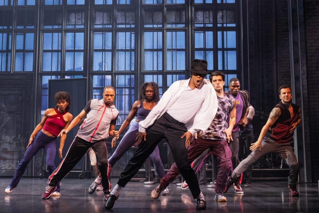 Actors in a Michael Jackson musical
